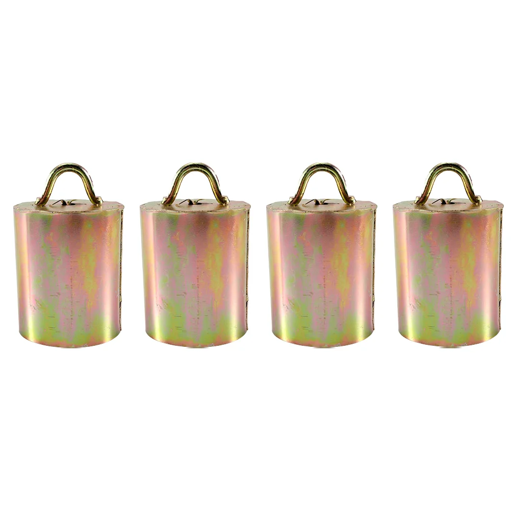 4Pcs Cattle Bells Grazing Bells Cow Horse Sheep Bell Pendants Livestock Supplies Cow Bell Horse Bell
4Pcs Cattle Bells Grazing Bells Cow Horse Sheep Bell Pendants Livestock Supplies Cow Bell Horse Bell