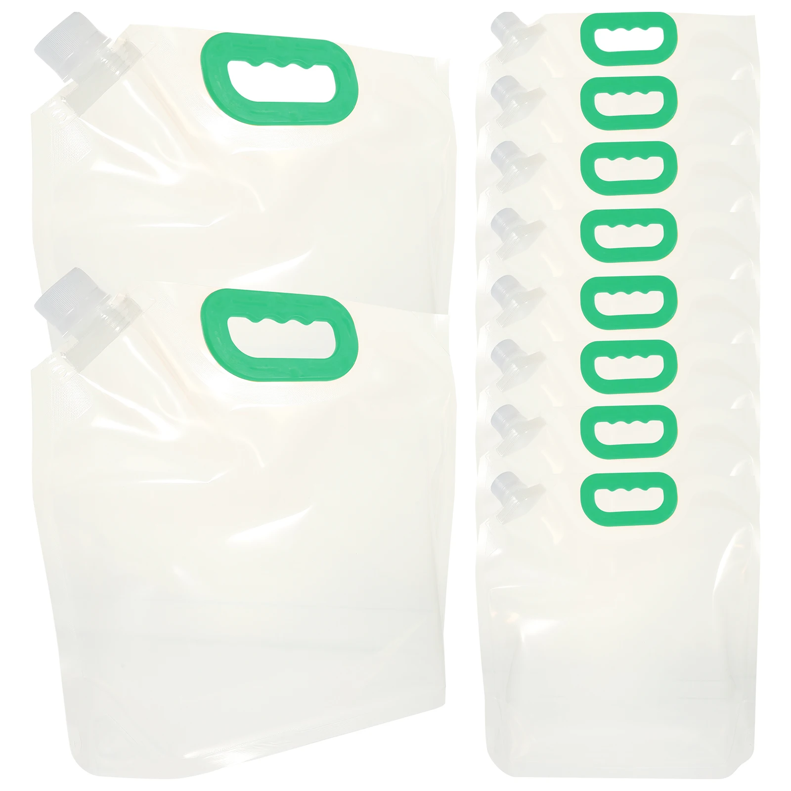 10pcs Transparent Storage Bags Large Mouth Sealed Design Capacity R om Color Funnel Included Reusable Food Bags
10pcs Transparent Storage Bags Large Mouth Sealed Design Capacity R om Color Funnel Included Reusable Food Bags
