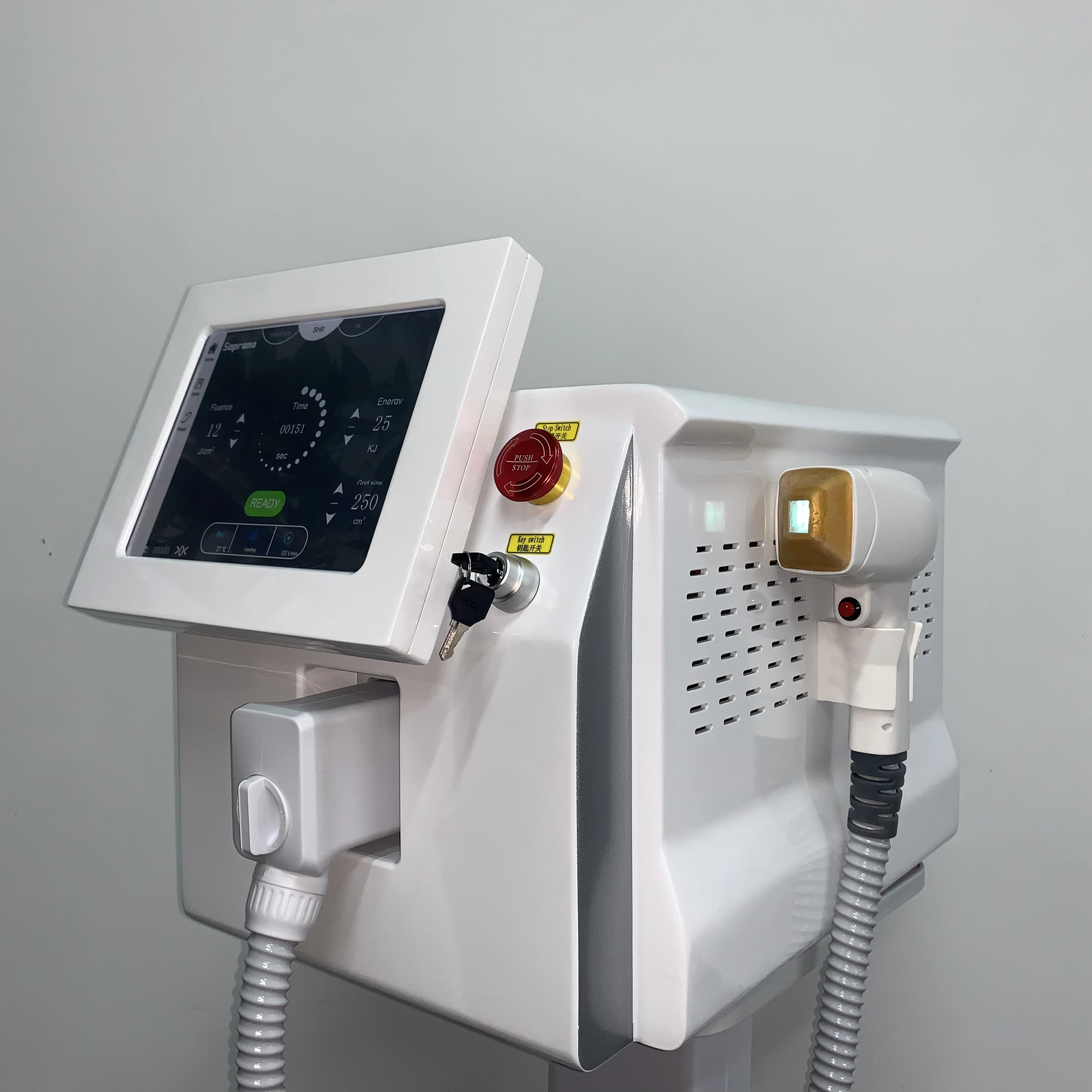 NEW 4000w Diode Laser Sapphire 808 Cold Painless Hair Removal Laser Tattoo Pigment Spot Removal High Power For Face Whole Body
NEW 4000w Diode Laser Sapphire 808 Cold Painless Hair Removal Laser Tattoo Pigment Spot Removal High Power For Face Whole Body