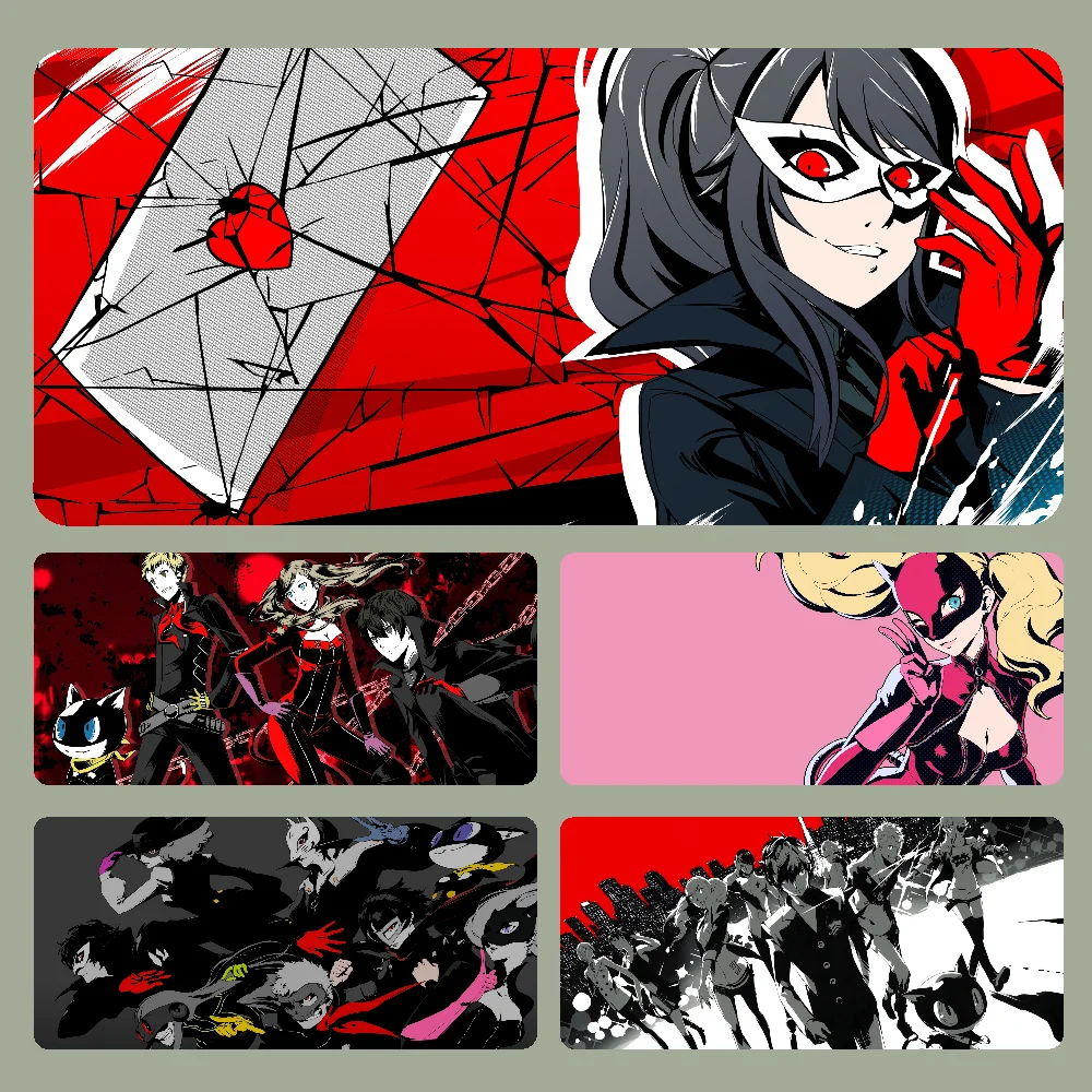 P-Persona 5Mousepad Large Computer Gaming Accessories MousePads Desk Mats Anti-slip Laptop Soft Mouse Pad
P-Persona 5Mousepad Large Computer Gaming Accessories MousePads Desk Mats Anti-slip Laptop Soft Mouse Pad