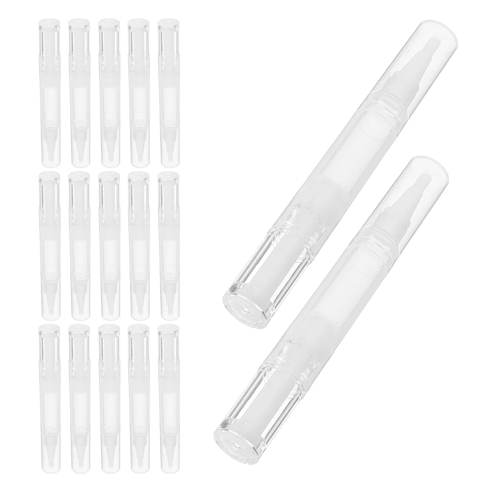 20pcs Empty Cuticle Oil Pen 5Ml Refillable Transparent Twist Lip Gloss Applicator Vacuum Seal Soft Brush Tip For
20pcs Empty Cuticle Oil Pen 5Ml Refillable Transparent Twist Lip Gloss Applicator Vacuum Seal Soft Brush Tip For