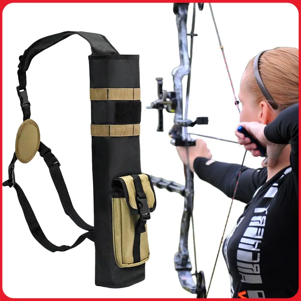 Кожух для стрел с системой Molle, многофункциональный легкий держатель для стрел с карманом для мелочей, для стрельбы по мишеням и охоты
Кожух для стрел с системой Molle, многофункциональный легкий держатель для стрел с карманом для мелочей, для стрельбы по мишеням и охоты
