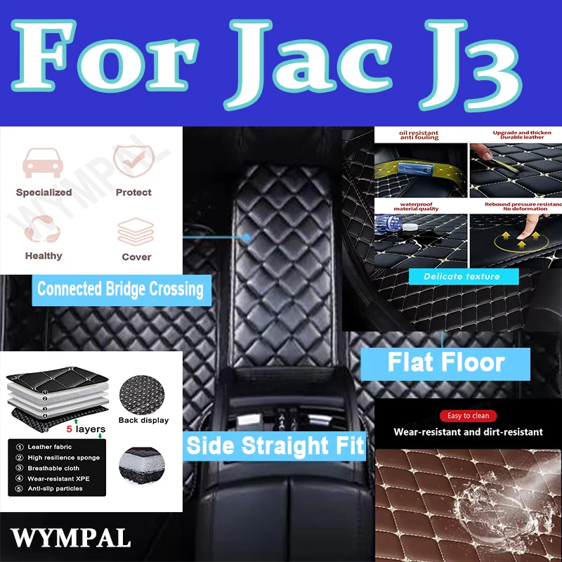 Luxury Car Floor Mat For Jac J3 2008 2009 2010 2011 2012 Custom Man Waterproof Woman Foot Pads Auto Interior Rugs Accessories
Luxury Car Floor Mat For Jac J3 2008 2009 2010 2011 2012 Custom Man Waterproof Woman Foot Pads Auto Interior Rugs Accessories