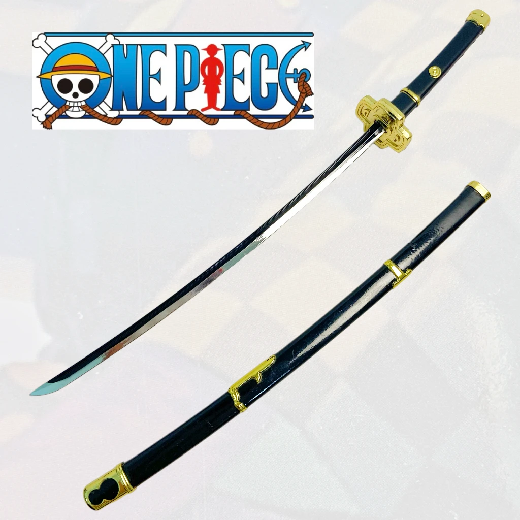 9,4 дюйма Roronoa Zoro металлический меч катаны оригинальная самурайская сабля японская сабля катана ниндзя нож аксессуары для косплея реквизит игрушка
9,4 дюйма Roronoa Zoro металлический меч катаны оригинальная самурайская сабля японская сабля катана ниндзя нож аксессуары для косплея реквизит игрушка