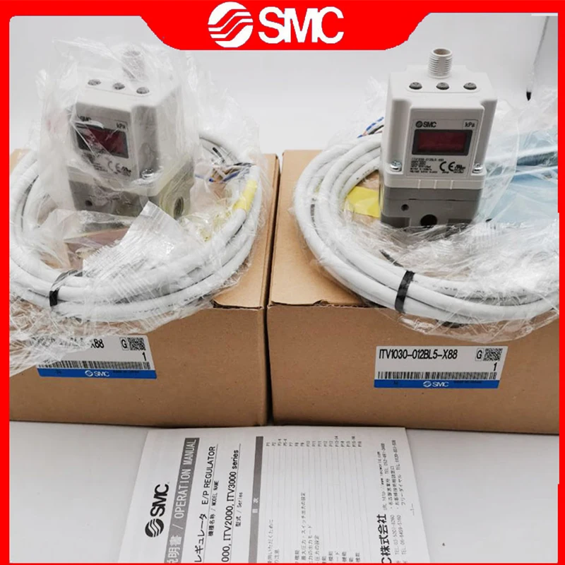 SMC type Regulator ITV Electro Pneumatic Proportional Solenoid Valve ITV1030/1050/2030/2050 ITV1030-012CL5 ITV1050-312
SMC type Regulator ITV Electro Pneumatic Proportional Solenoid Valve ITV1030/1050/2030/2050 ITV1030-012CL5 ITV1050-312