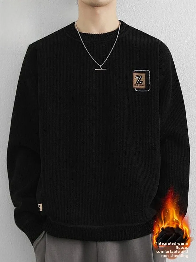 Мужская зимняя утепленная флисовая толстовка 2025 года, новая модель, с круглым вырезом, повседневная, для ношения под одеждой, базовая, удобная, свободного кроя, удлиненная.
Мужская зимняя утепленная флисовая толстовка 2025 года, новая модель, с круглым вырезом, повседневная, для ношения под одеждой, базовая, удобная, свободного кроя, удлиненная.