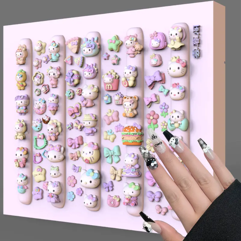 3D Nail Art Silicone Molds Classic Hello Kitty My Melody Pochacco Carving Template Nails parts Stencils for DIY Manicure Design
3D Nail Art Silicone Molds Classic Hello Kitty My Melody Pochacco Carving Template Nails parts Stencils for DIY Manicure Design