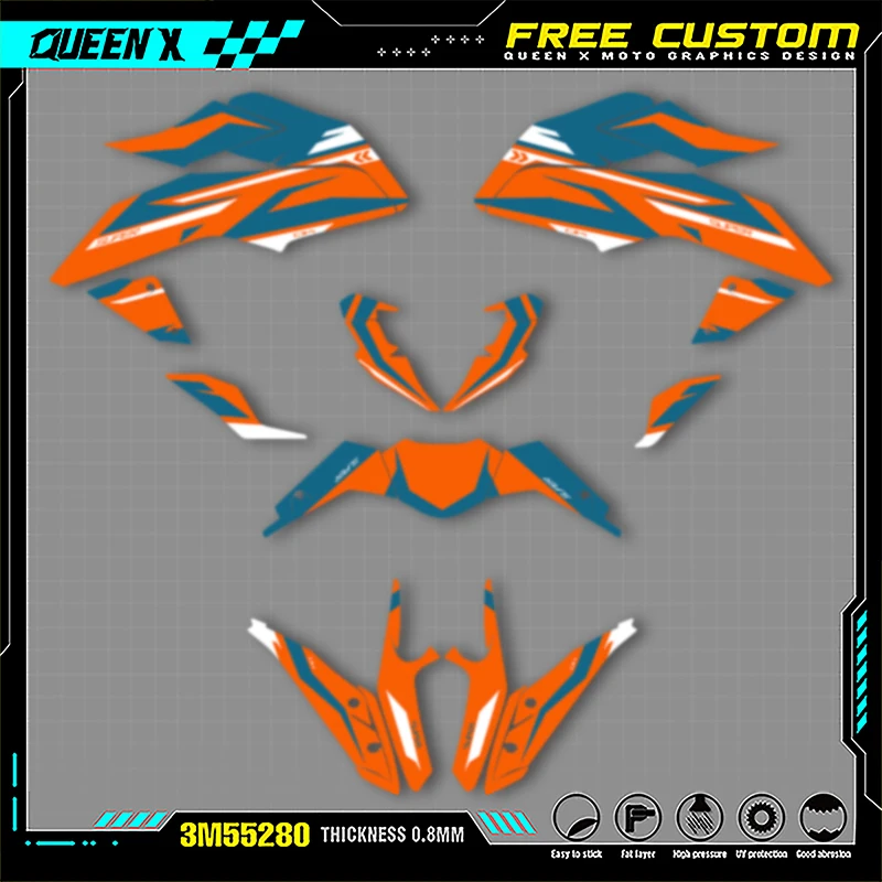 Queen X MOTOR Graphics Decals Stickers Kits For KTM DUKE 125 390 2017 2018-2020 Motorcycle Accessories Numer Name Custom 017
Queen X MOTOR Graphics Decals Stickers Kits For KTM DUKE 125 390 2017 2018-2020 Motorcycle Accessories Numer Name Custom 017