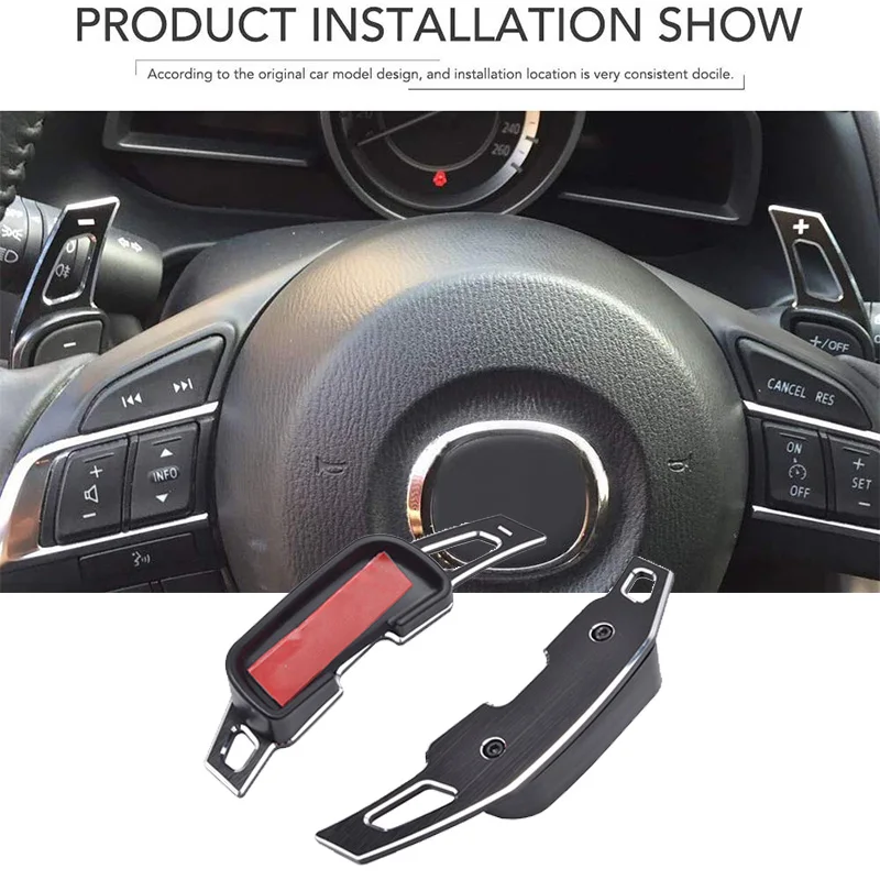 N30R_2Pcs Paddles Extension Steering Wheel for Mazda CX - 5 (Black) - Mazda Steering Extension
N30R_2Pcs Paddles Extension Steering Wheel for Mazda CX - 5 (Black) - Mazda Steering Extension