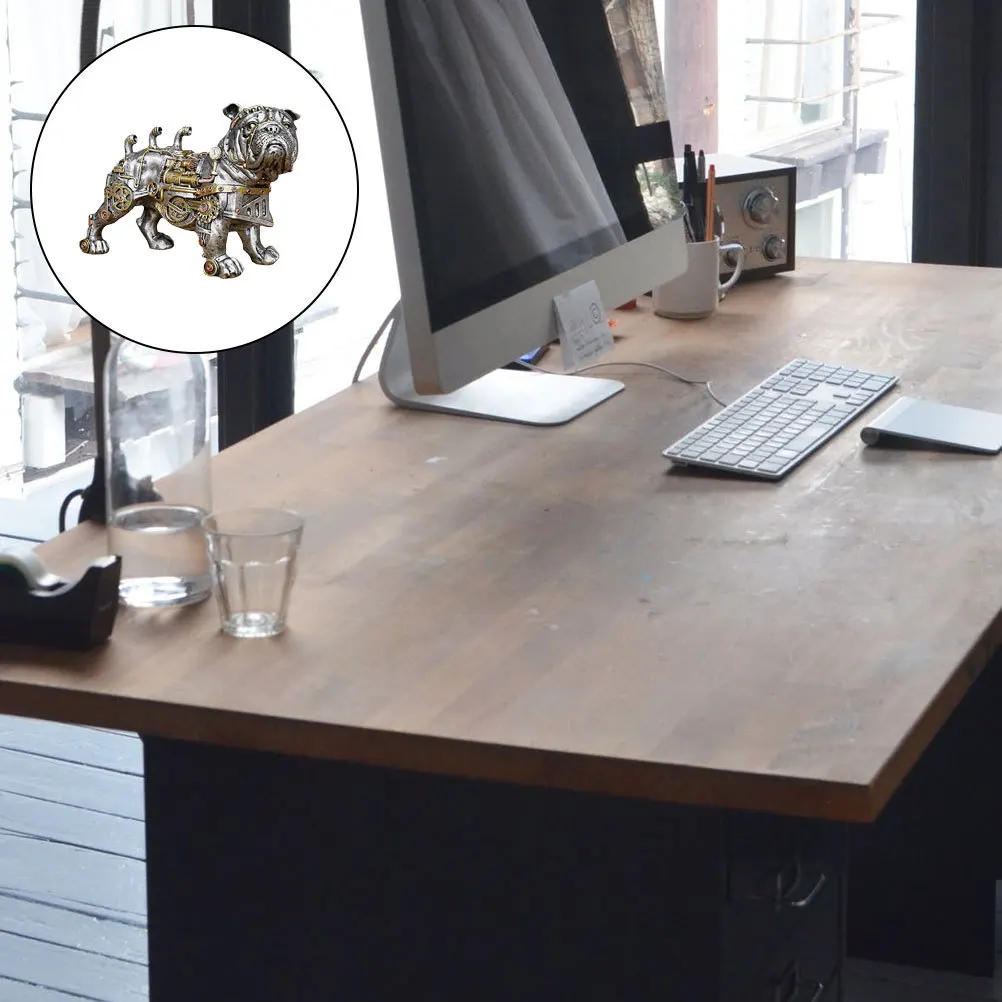 1Pcs Unique Resin Craft Mechanical Dog Adorn Fine Workmanship Desktop Decor for Living Room Study Shelf Resin Mechanical Dog
1Pcs Unique Resin Craft Mechanical Dog Adorn Fine Workmanship Desktop Decor for Living Room Study Shelf Resin Mechanical Dog
