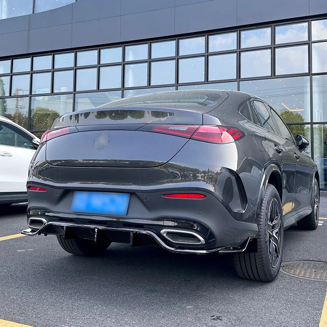 For Mercedes-Benz GLC Coupe C254 2023-2026 AMG Rear Diffuser Lip Corner Spoiler Kit Gloss Black
For Mercedes-Benz GLC Coupe C254 2023-2026 AMG Rear Diffuser Lip Corner Spoiler Kit Gloss Black