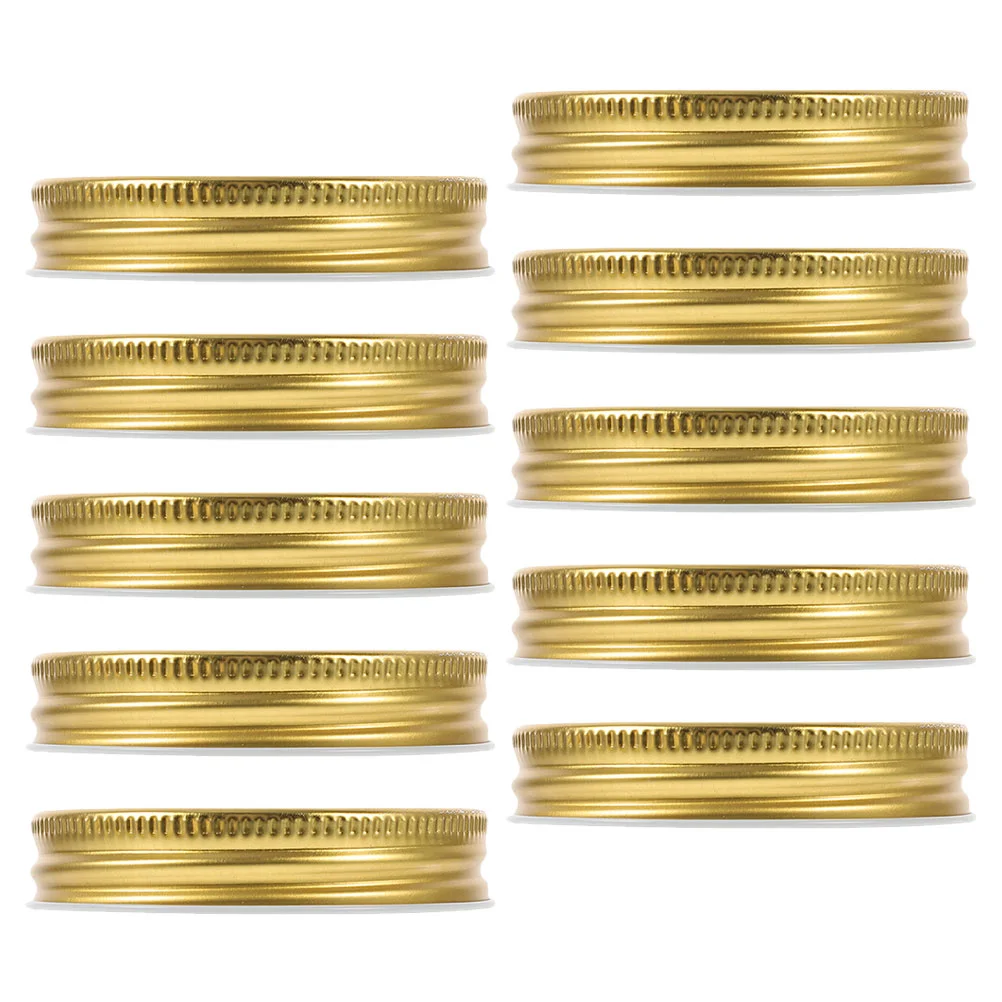 10 Pcs Notes Bracket Mason Jar Lids Canning Supplies Regular Seal Wide Mouth Golden Soda
10 Pcs Notes Bracket Mason Jar Lids Canning Supplies Regular Seal Wide Mouth Golden Soda
