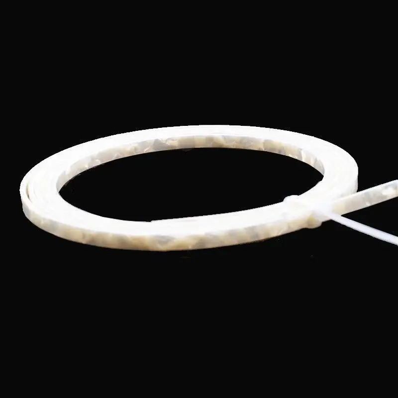 Acoustic/Electric Guitar Body Decoration Guitar Binding Tape Celluloid White Pearl Style 2/4/5/6mm Width
Acoustic/Electric Guitar Body Decoration Guitar Binding Tape Celluloid White Pearl Style 2/4/5/6mm Width