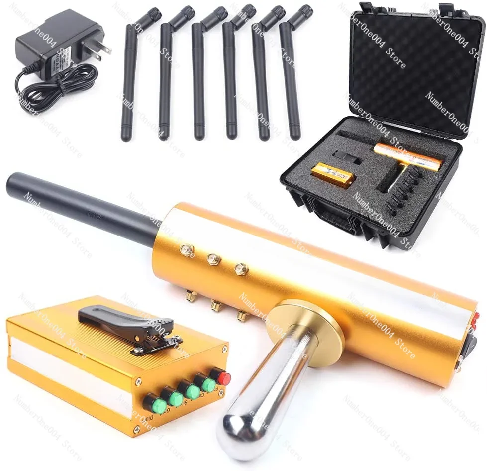Gold and Silver Finder with Aluminum Box for Gold Remote Metal Detector Gold Detector 6 Antenna
Gold and Silver Finder with Aluminum Box for Gold Remote Metal Detector Gold Detector 6 Antenna
