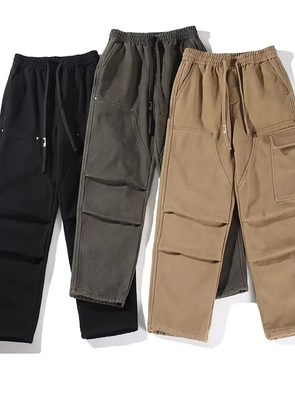 American High-End Logging Thiened Fce Lined Work Trousers 00 Cotton Winter Men's Loose Straight Casual Pants
American High-End Logging Thiened Fce Lined Work Trousers 00 Cotton Winter Men's Loose Straight Casual Pants