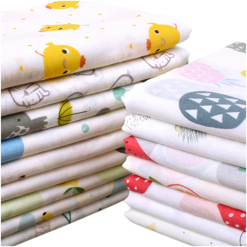 Double Gauze Fabric for Dress, 100% Cotton, Cartoon Print Pattern, Baby Clothing, DIY Doll, Handmade Sewing, Quilting
Double Gauze Fabric for Dress, 100% Cotton, Cartoon Print Pattern, Baby Clothing, DIY Doll, Handmade Sewing, Quilting