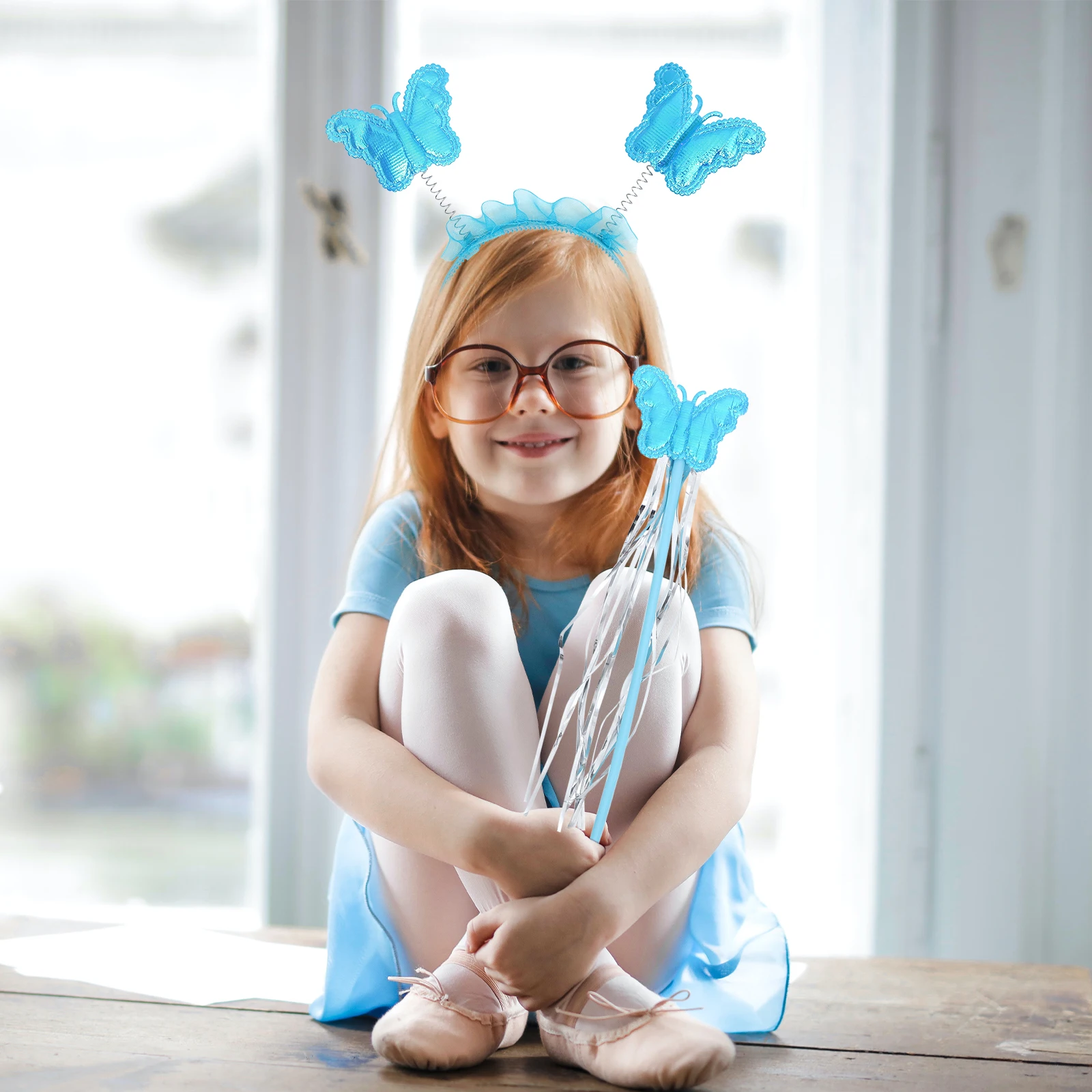 Four Piece Set Blue Butterfly Fairy Costume Props Lightweight Skirt Wing Headb W Cosplay Party Stage
Four Piece Set Blue Butterfly Fairy Costume Props Lightweight Skirt Wing Headb W Cosplay Party Stage