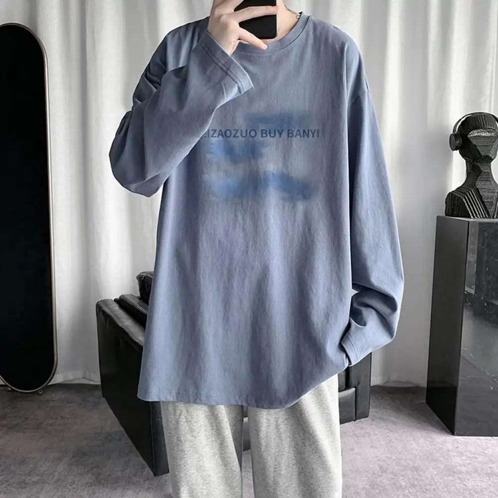 Men's T shirt Letter Print T Shirt Tops Men Crew Neck T Shirt Long Sleeves Loose Summer Tops Oversized T Shirts Streetwear
Men's T shirt Letter Print T Shirt Tops Men Crew Neck T Shirt Long Sleeves Loose Summer Tops Oversized T Shirts Streetwear