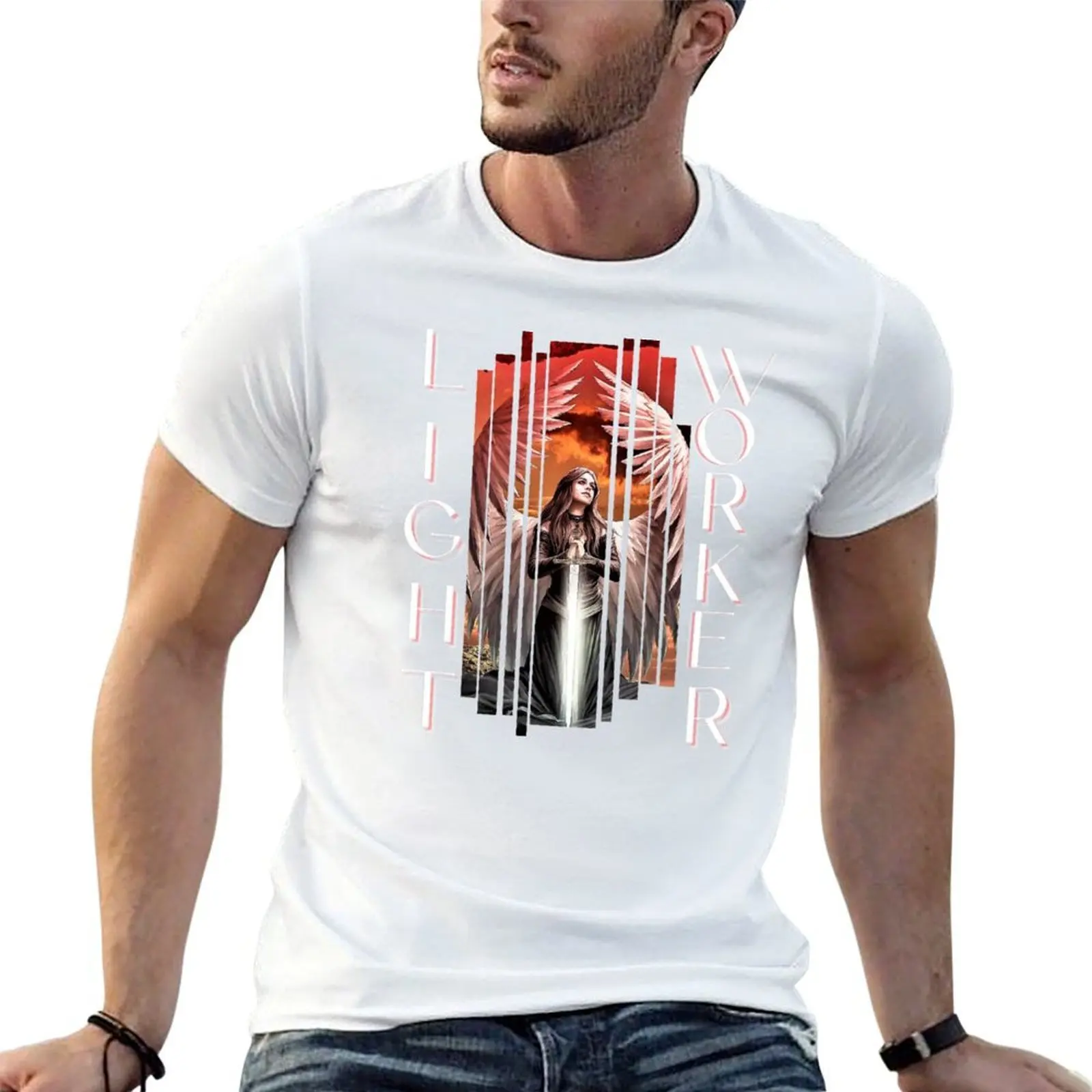 LIGHTWORKER Spiritual Healer T-Shirt man t shirts high quality luxury brand cotton t shirt man T-Shirt
LIGHTWORKER Spiritual Healer T-Shirt man t shirts high quality luxury brand cotton t shirt man T-Shirt