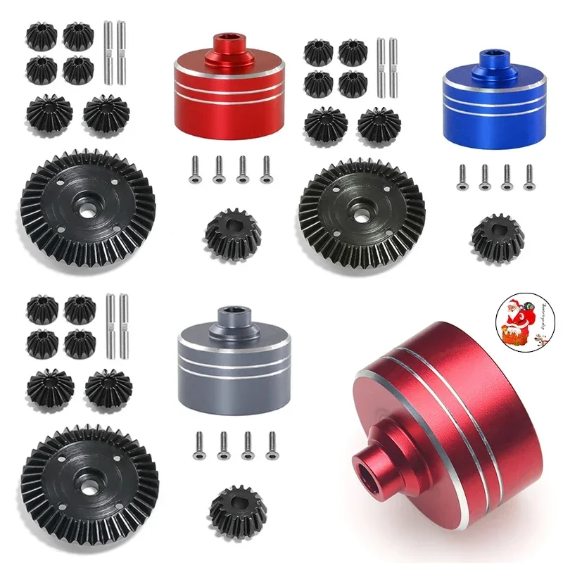 For TAMIYA XV02 TT02 TT02B 1/10 RC Car Upgrade Parts Differential Teeth Shell +Ring Gear & Bevel Gear Kit
For TAMIYA XV02 TT02 TT02B 1/10 RC Car Upgrade Parts Differential Teeth Shell +Ring Gear & Bevel Gear Kit