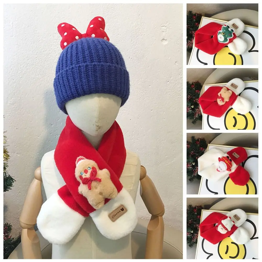 Рождественский плюшевый шарф контрастного цвета, кукла Санта-Клаус, детский флисовый глушитель, тканевые аксессуары в виде снеговика
Рождественский плюшевый шарф контрастного цвета, кукла Санта-Клаус, детский флисовый глушитель, тканевые аксессуары в виде снеговика