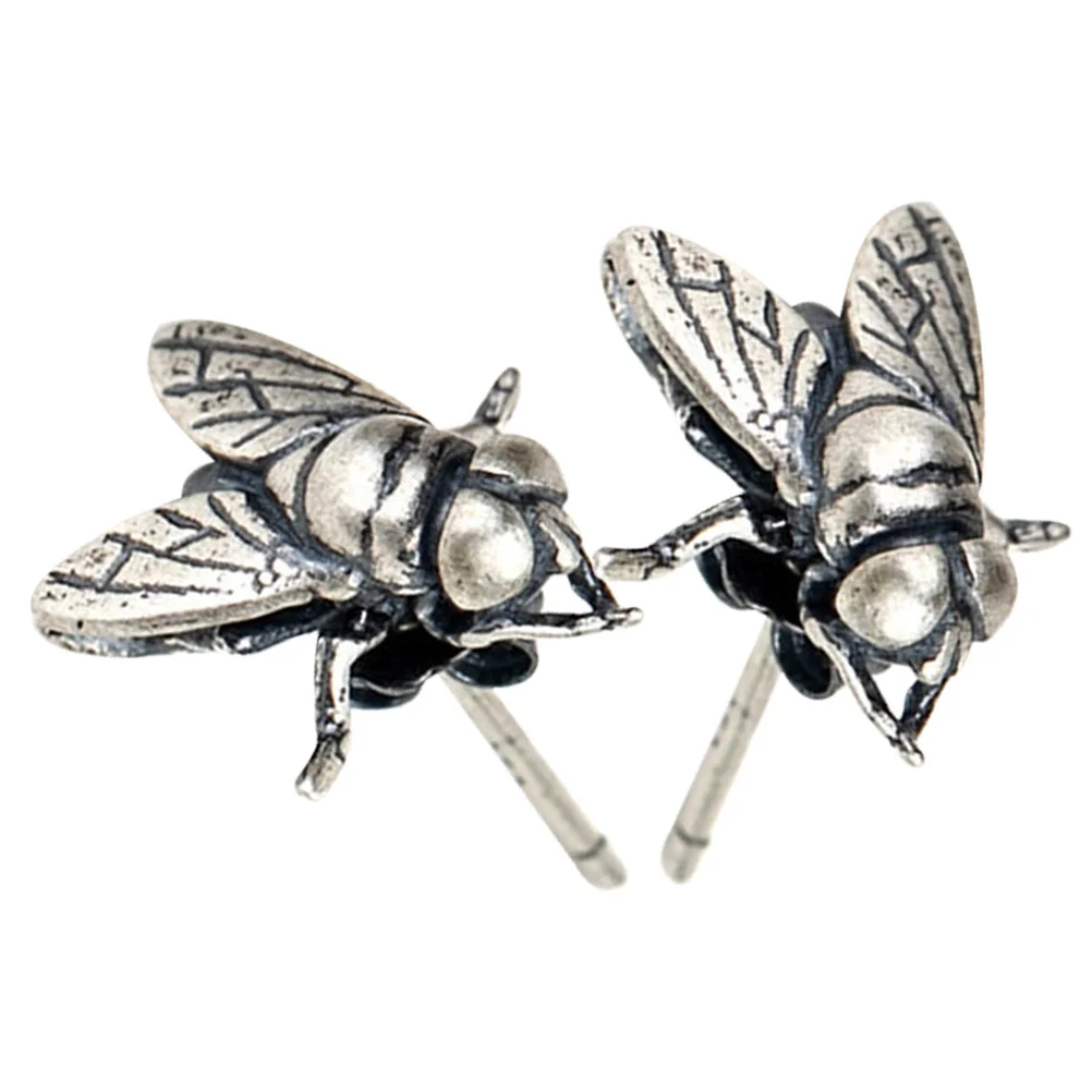 1Pair Punk Fly Shape Earrings S925 Silver Ear Studs Wedding Party Graduation Fashion Statement Jewelry Women Women Earrings
1Pair Punk Fly Shape Earrings S925 Silver Ear Studs Wedding Party Graduation Fashion Statement Jewelry Women Women Earrings