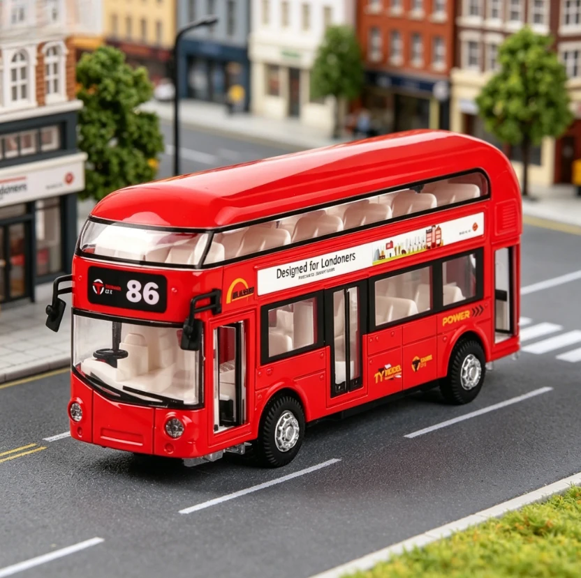 1:36 Double-decker Bus Children's Toy Car Model Metal Car Simulation Birthday Present
1:36 Double-decker Bus Children's Toy Car Model Metal Car Simulation Birthday Present