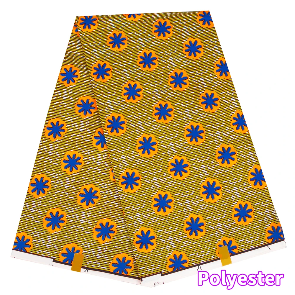 African Real Wax Print Fabric Organic 100% Polyester VeritableWax High Quality 6 Yards 3Yards African Fabric For Party Dress A-2
African Real Wax Print Fabric Organic 100% Polyester VeritableWax High Quality 6 Yards 3Yards African Fabric For Party Dress A-2