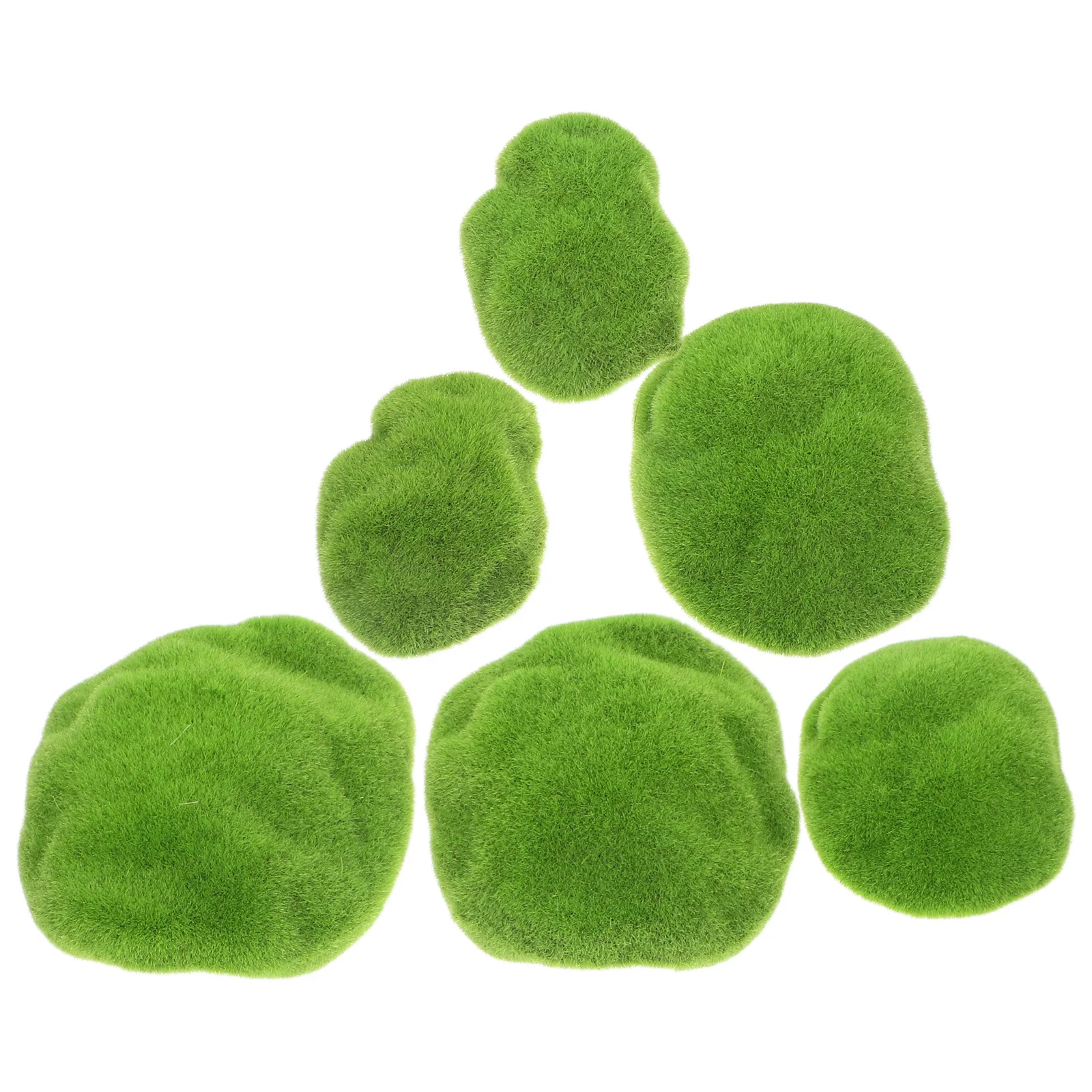 6Pcs Artificial Moss Stones Faux Moss Covered Rocks Lightweight Decor for Indoor Outdoor Floral Arrangement Miniature Gardens
6Pcs Artificial Moss Stones Faux Moss Covered Rocks Lightweight Decor for Indoor Outdoor Floral Arrangement Miniature Gardens