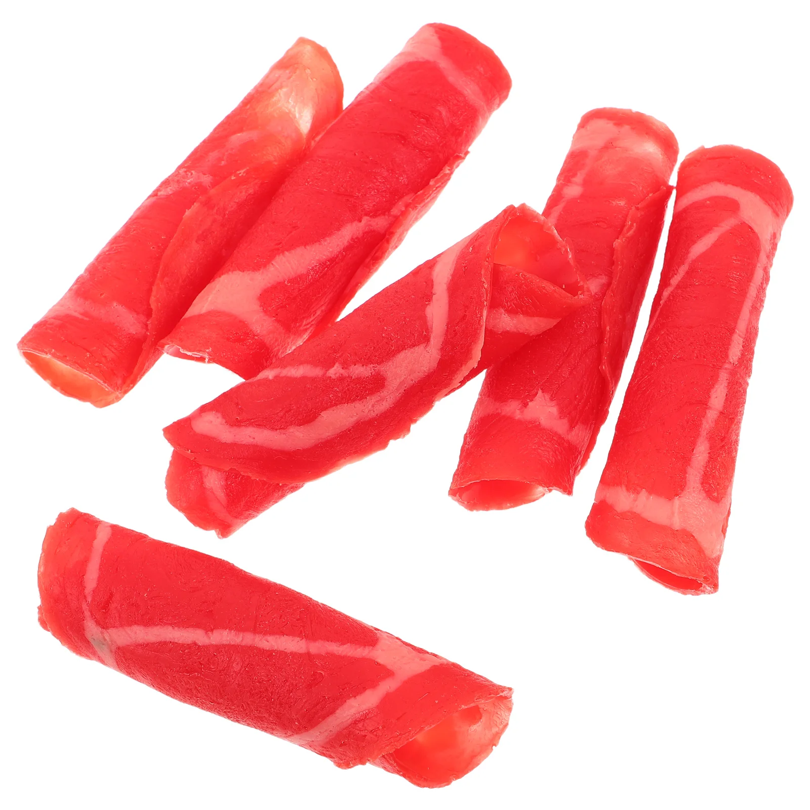6pcs Simulated Beef Rolls Realistic Fake Meat Props for Hotpot Restaurant Display 8cm Artificial Meat for Window Showcase
6pcs Simulated Beef Rolls Realistic Fake Meat Props for Hotpot Restaurant Display 8cm Artificial Meat for Window Showcase