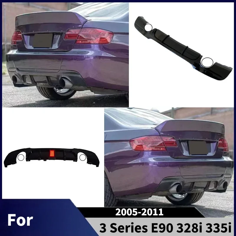 Задний диффузор-спойлер для BMW 3 серии E90 328I 335I 2005-2011, глянцевый черный, аксессуары для тюнинга кузова
Задний диффузор-спойлер для BMW 3 серии E90 328I 335I 2005-2011, глянцевый черный, аксессуары для тюнинга кузова
