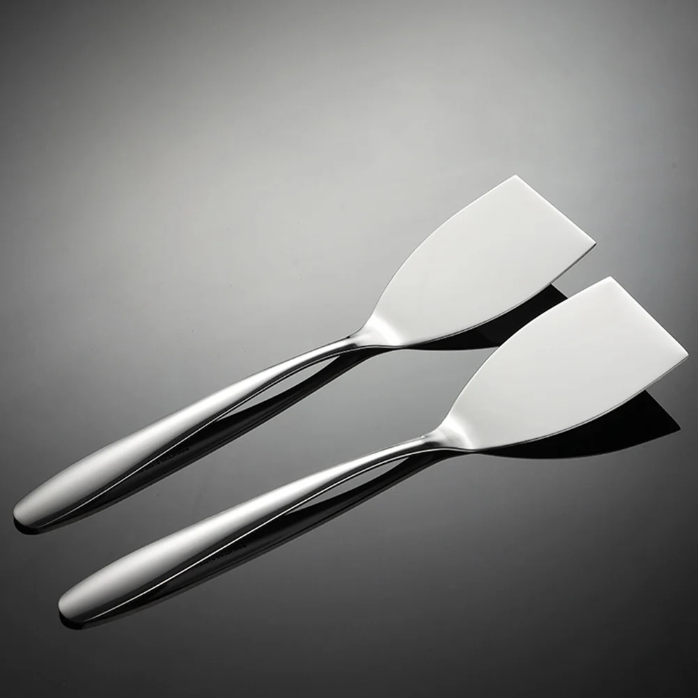 Stainless Steel Steak Frying Spatula Multipurpose Kitchen Tool for Griddle Wok Pizza Smooth Polishing
Stainless Steel Steak Frying Spatula Multipurpose Kitchen Tool for Griddle Wok Pizza Smooth Polishing