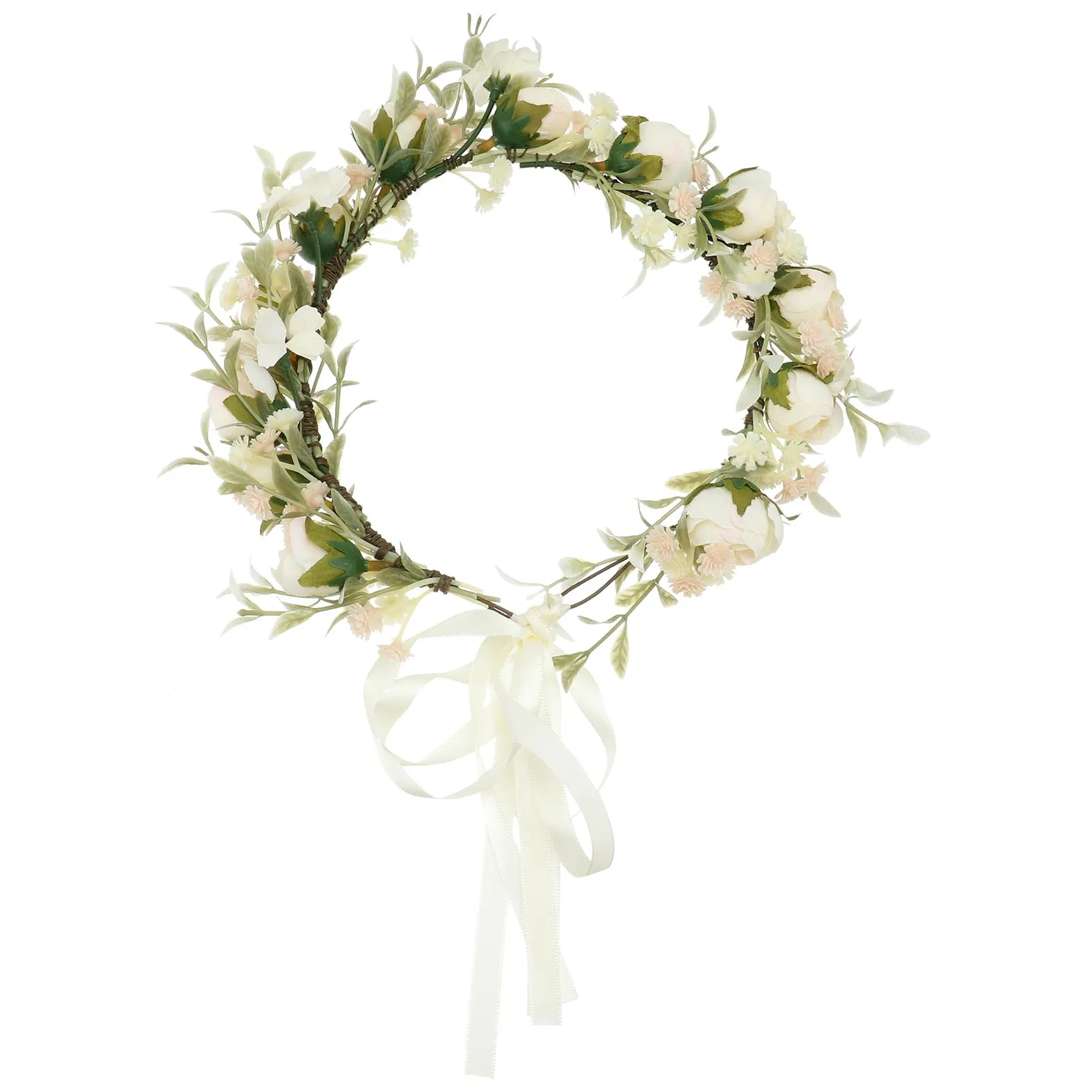Wreath Tiara Rose Hair Bohemian Flower Head Hoop Bridal Accessory Lightweight Durable Elegant Party
Wreath Tiara Rose Hair Bohemian Flower Head Hoop Bridal Accessory Lightweight Durable Elegant Party