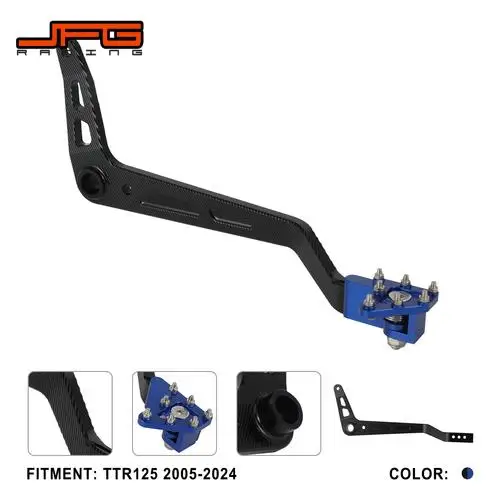 For YAMAHA TTR125 TTR 125 2005-2024 Foot Brake Lever Aluminum Alloy CNC Motorcycles Accessories Electric Pit Dirt Bike Parts
For YAMAHA TTR125 TTR 125 2005-2024 Foot Brake Lever Aluminum Alloy CNC Motorcycles Accessories Electric Pit Dirt Bike Parts