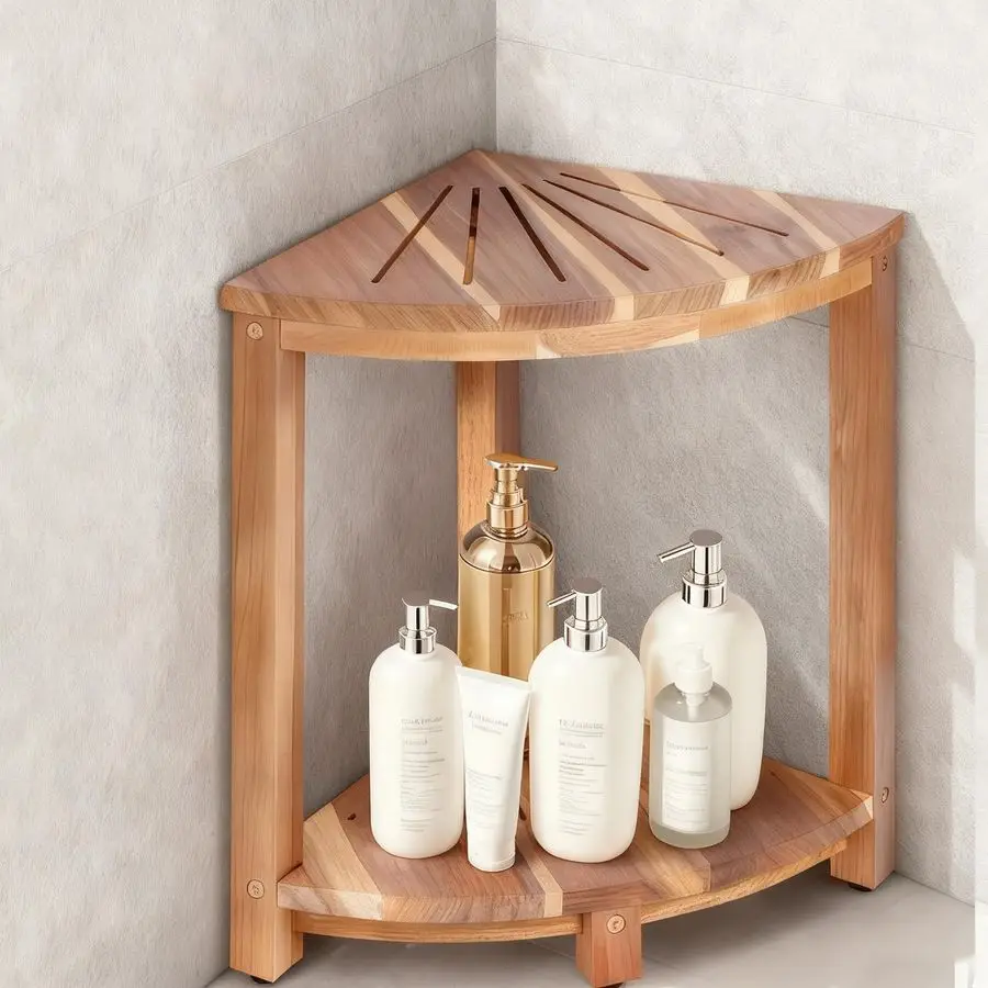 Угловая подставка для душа с полкой для хранения, нескользящая, с регулируемыми отверстиями для слива, для бритья ног, экономия места, S
Угловая подставка для душа с полкой для хранения, нескользящая, с регулируемыми отверстиями для слива, для бритья ног, экономия места, S