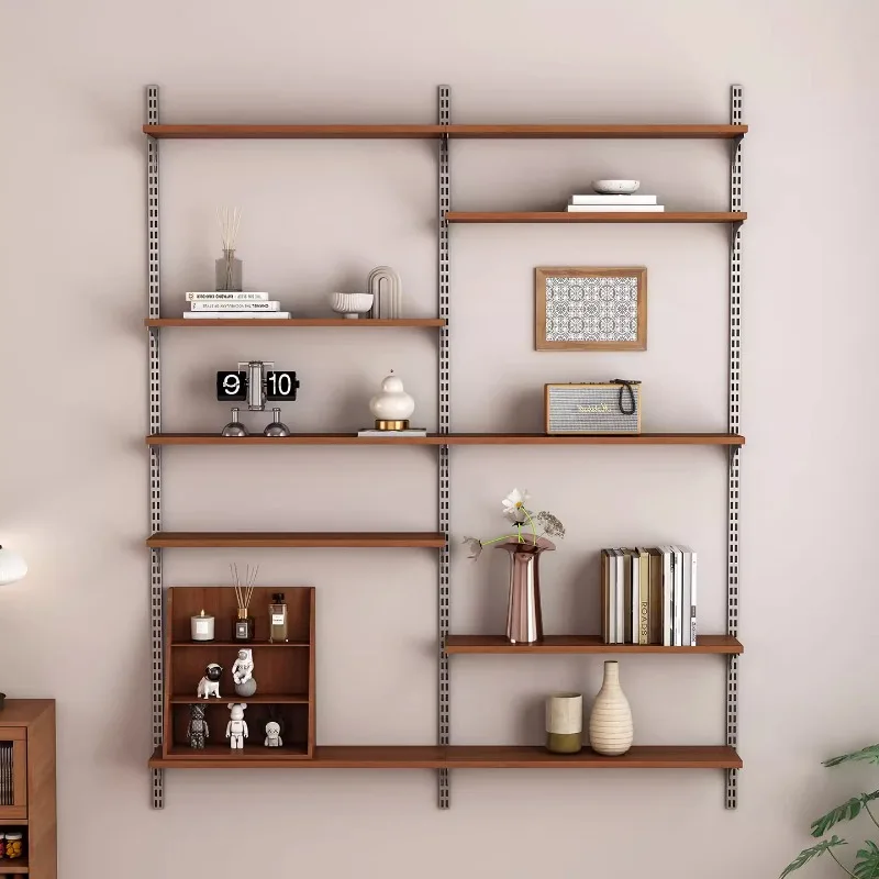 Medieval style wall rack living room wall-mounted solid wood baffle adjustable
Medieval style wall rack living room wall-mounted solid wood baffle adjustable