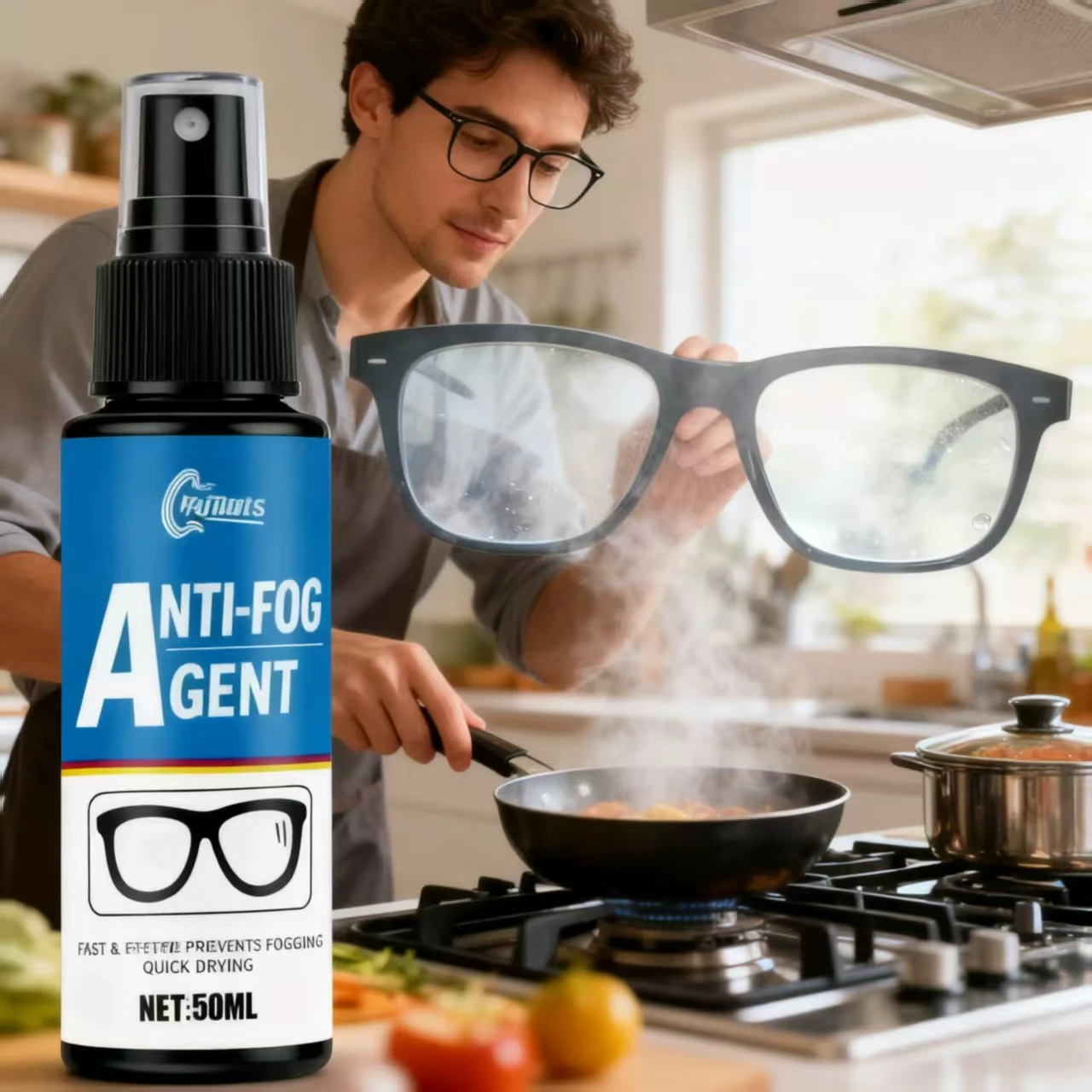 50 мл универсальный противотуманный спрей-для очков, лобовое стекло автомобиля, очки, линзы для шлема
50 мл универсальный противотуманный спрей-для очков, лобовое стекло автомобиля, очки, линзы для шлема