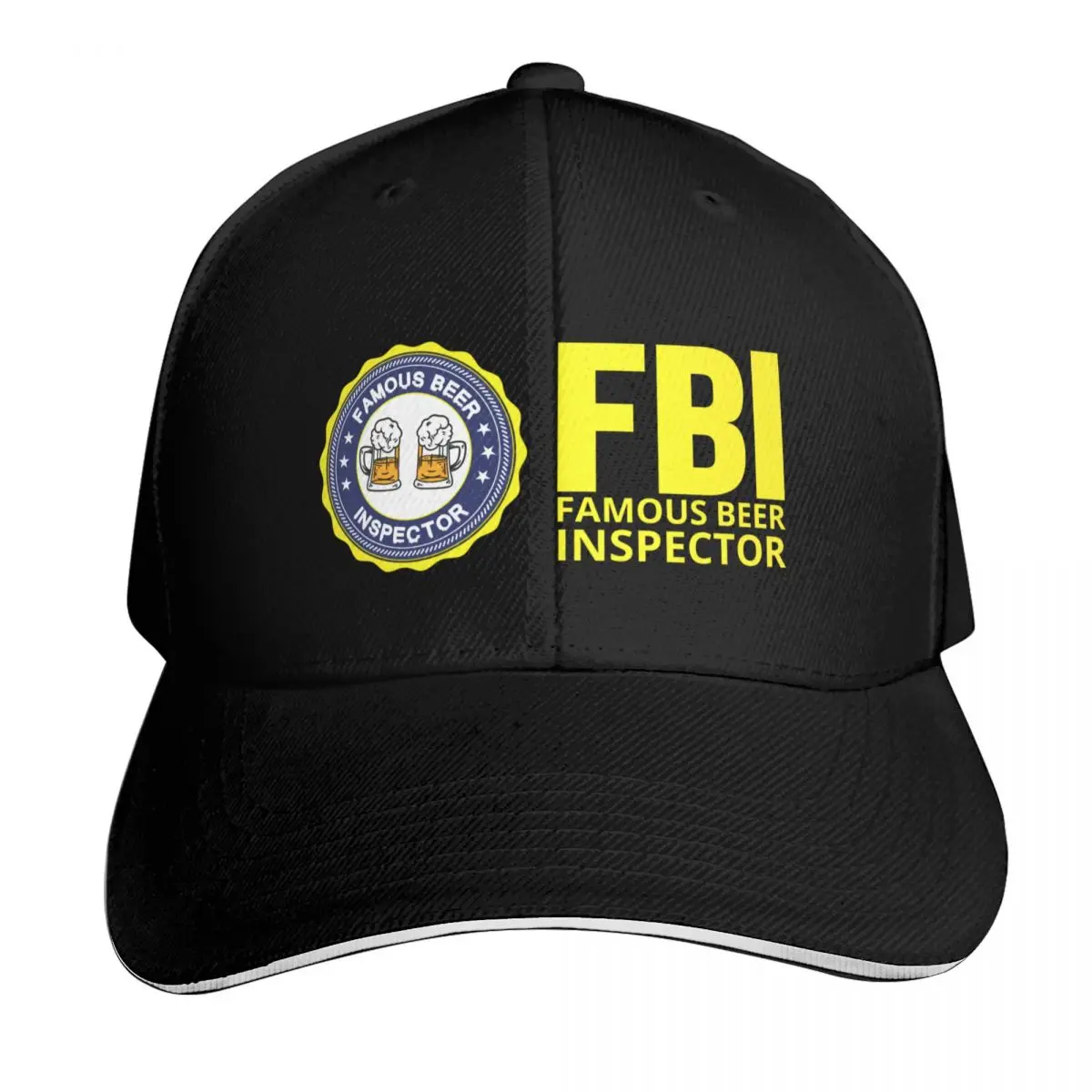 FBI Famous Beer Inspector Baseball Cap foam party Hat Custom Cap Golf Cap Hat Man For The Sun Women's Golf Wear Men's
FBI Famous Beer Inspector Baseball Cap foam party Hat Custom Cap Golf Cap Hat Man For The Sun Women's Golf Wear Men's