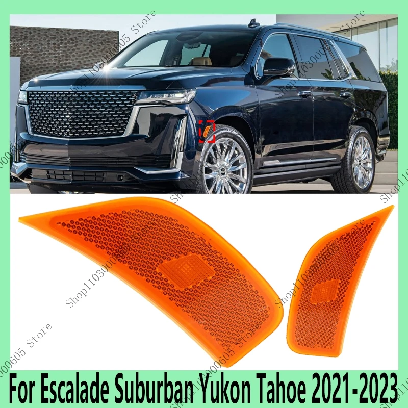 For Escalade Suburban Yukon Tahoe 2021-2023 Auto Parts Front Bumper Corner Light Fog Light Assembly Front LED Side Marker Lamp
For Escalade Suburban Yukon Tahoe 2021-2023 Auto Parts Front Bumper Corner Light Fog Light Assembly Front LED Side Marker Lamp