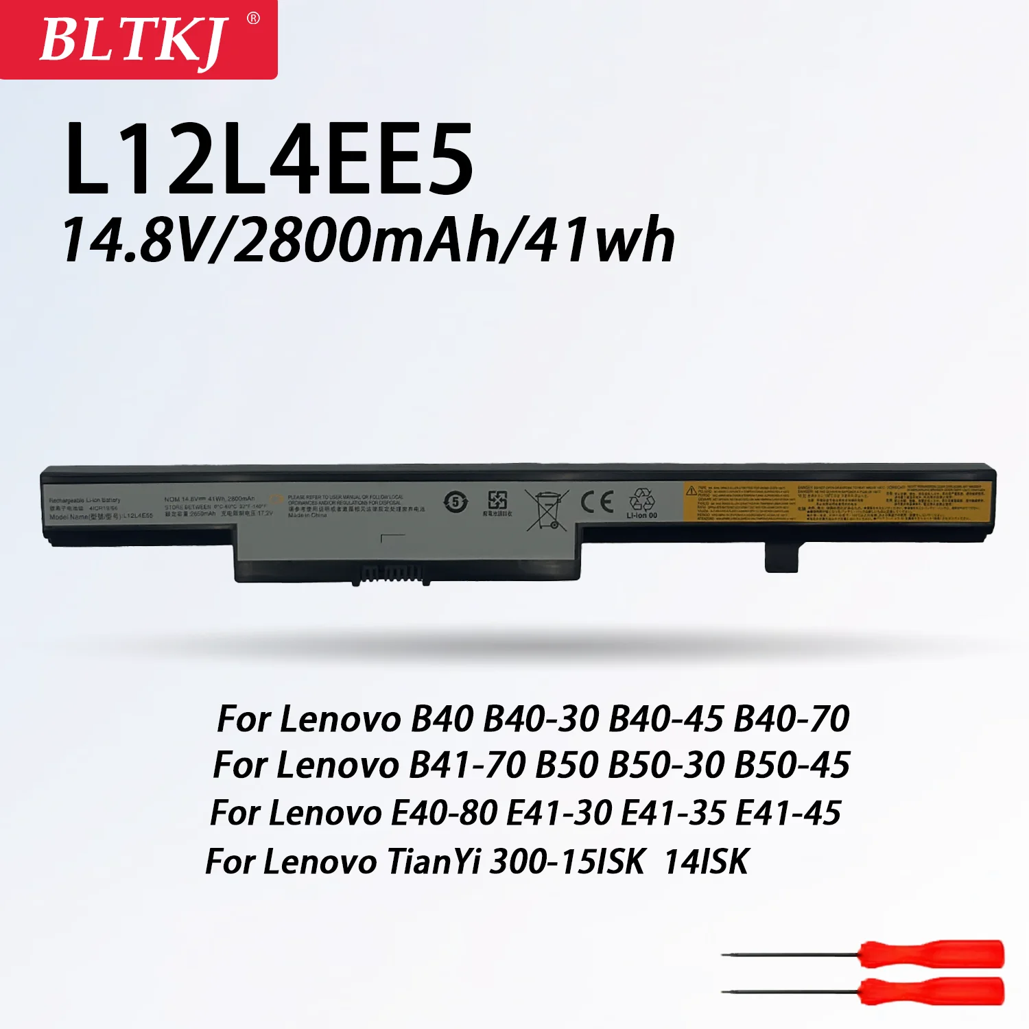 L12L4EE5 L13L4A01 L12S4E55 Аккумулятор для ноутбука Lenovo IdeaPad B40-70 45 30 B50-80 N40-30 TianYi 300-15ISK 14ISK
L12L4EE5 L13L4A01 L12S4E55 Аккумулятор для ноутбука Lenovo IdeaPad B40-70 45 30 B50-80 N40-30 TianYi 300-15ISK 14ISK