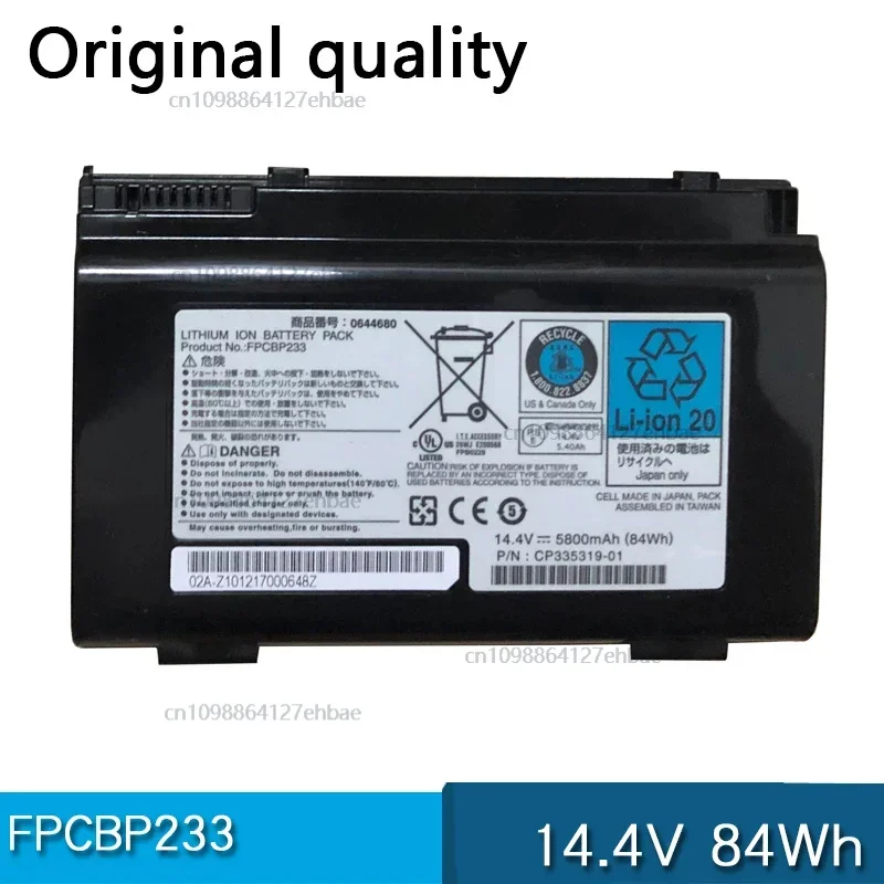 FPCBP175 176 FPCBP198 FPCBP199 FPCBP233 FPCBP234 14.4V 84Wh Laptop Battery For FUJITSU LifeBook A6220 A1220 AH550 NH570 A6230
FPCBP175 176 FPCBP198 FPCBP199 FPCBP233 FPCBP234 14.4V 84Wh Laptop Battery For FUJITSU LifeBook A6220 A1220 AH550 NH570 A6230