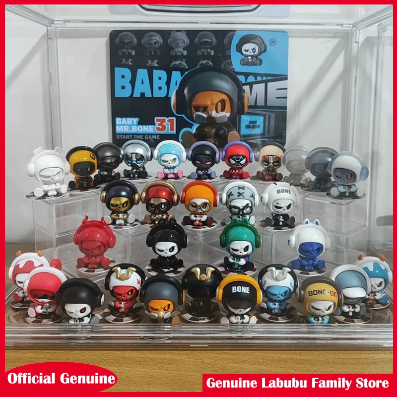 Genuine Mr.Bone Babybone Series Blind Box Babybone Action Figure Mini Mr.Bone Doll Mystery Box Surprise Bag Decor Toy Cute Gift
Genuine Mr.Bone Babybone Series Blind Box Babybone Action Figure Mini Mr.Bone Doll Mystery Box Surprise Bag Decor Toy Cute Gift