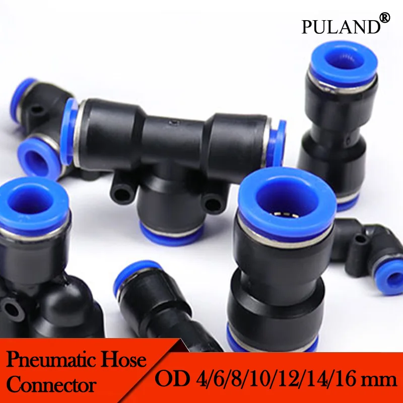 Pneumatic Fittings PY/PU/PV/PE Series OD4mm 6mm 8mm 10mm 12mm 14mm 16mm Quick Push in Hose Jions for Air Pipe Hose 1~50pcs
Pneumatic Fittings PY/PU/PV/PE Series OD4mm 6mm 8mm 10mm 12mm 14mm 16mm Quick Push in Hose Jions for Air Pipe Hose 1~50pcs