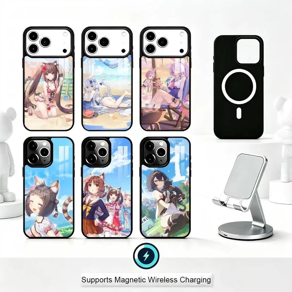 Game N-Nekopara Phone Case For iPhone17,16,15,14,13,12,11 Plus,Pro Allows magnetic wireless charging
Game N-Nekopara Phone Case For iPhone17,16,15,14,13,12,11 Plus,Pro Allows magnetic wireless charging