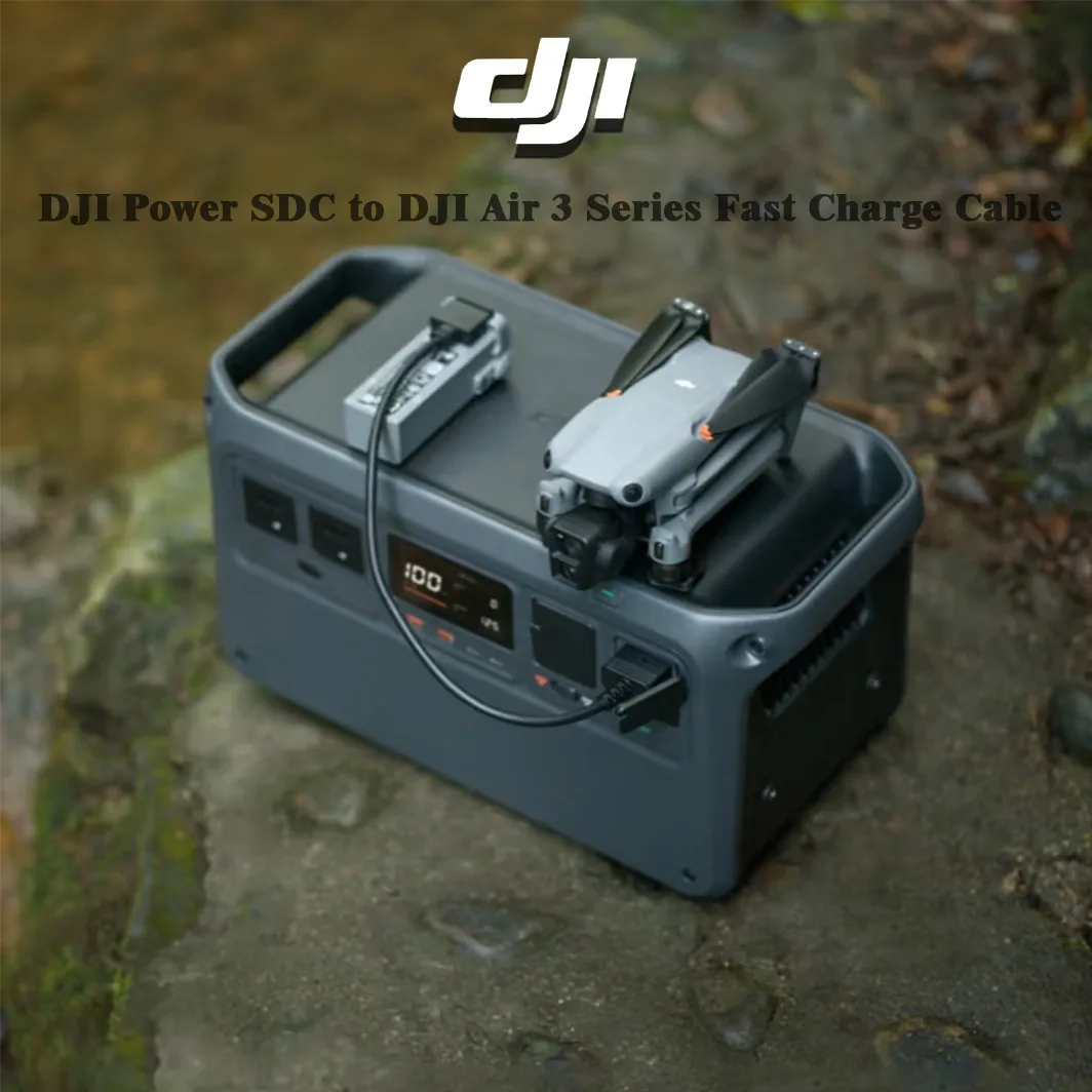 DJI Power SDC to DJI Air 3 Series Fast Charge Cable For Air 3 / 3S Charging Hub NEW
DJI Power SDC to DJI Air 3 Series Fast Charge Cable For Air 3 / 3S Charging Hub NEW