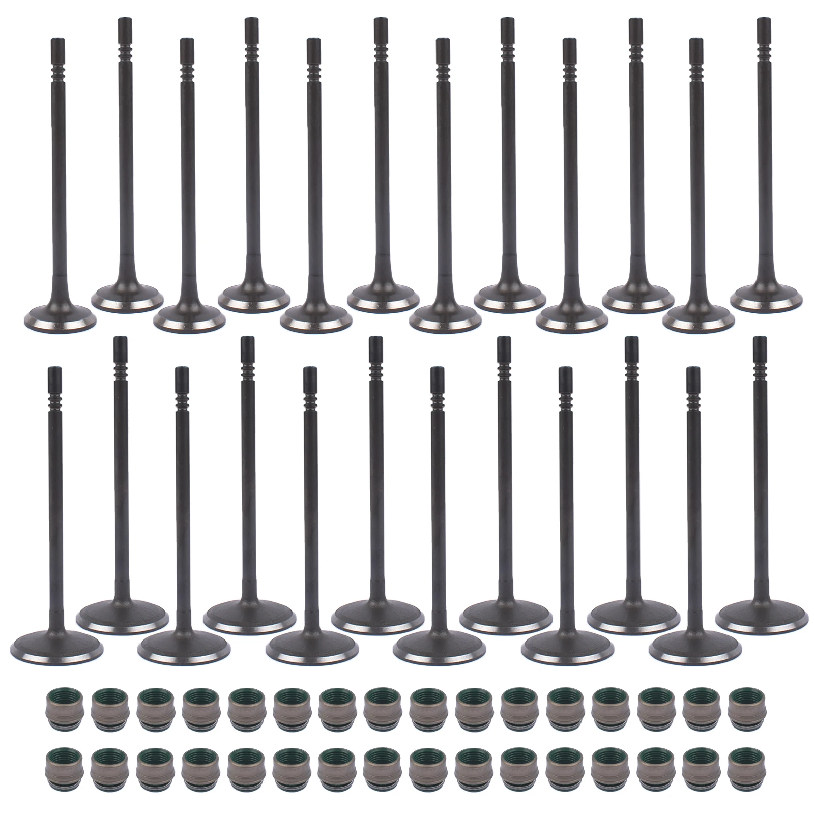 AP01 12x Intake + 12x Exhaust Valve Kit for Chrysler 200 Dodge Challenger Jeep Wrangler Ram 1500 3.6L 2011-2018
AP01 12x Intake + 12x Exhaust Valve Kit for Chrysler 200 Dodge Challenger Jeep Wrangler Ram 1500 3.6L 2011-2018
