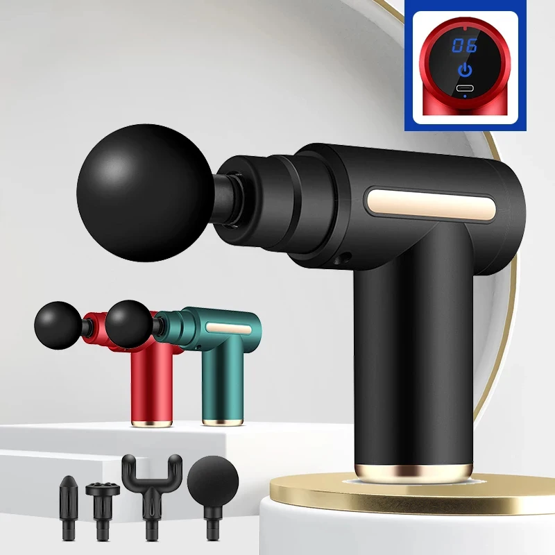Mini Fascia Gun Household Massager Deep Tissue Strike Relaxation Muscle Body Neck Relaxation Convenient Fitness Massage Gun
Mini Fascia Gun Household Massager Deep Tissue Strike Relaxation Muscle Body Neck Relaxation Convenient Fitness Massage Gun