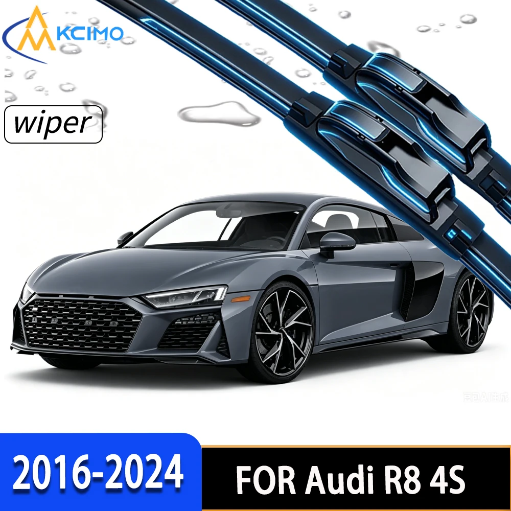 Durable Rubber Front Windscreen Wiper Blades, Stable Performance Under All Weather Conditions for Audi R8 4S 2016-2024
Durable Rubber Front Windscreen Wiper Blades, Stable Performance Under All Weather Conditions for Audi R8 4S 2016-2024