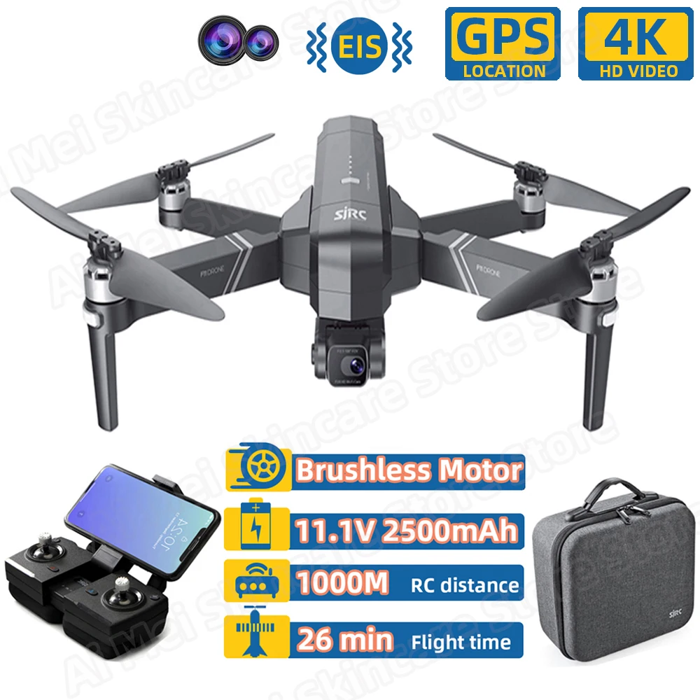 F11S-4K PRO RC Дрон 4K Профессиональный Радиоуправляемый вертолет с дистанционным управлением FPV Дрон GPS 3-осевой стабилизатор Радиоуправляемый самолёт игрушки семейная камера Квадрокоптер
F11S-4K PRO RC Дрон 4K Профессиональный Радиоуправляемый вертолет с дистанционным управлением FPV Дрон GPS 3-осевой стабилизатор Радиоуправляемый самолёт игрушки семейная камера Квадрокоптер