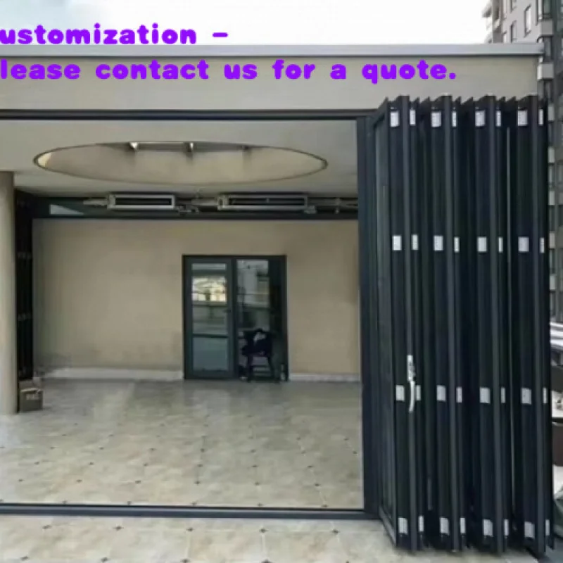 custom.Modern Aluminium Polycarbonate Sliding Door Commercial Shops Accordion Folding Design Easy to Install
custom.Modern Aluminium Polycarbonate Sliding Door Commercial Shops Accordion Folding Design Easy to Install